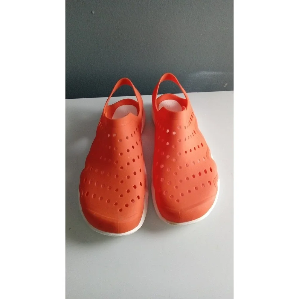 Orange Clogs Sandals Slip On Water Shoes Beach Pool Summer Comfort